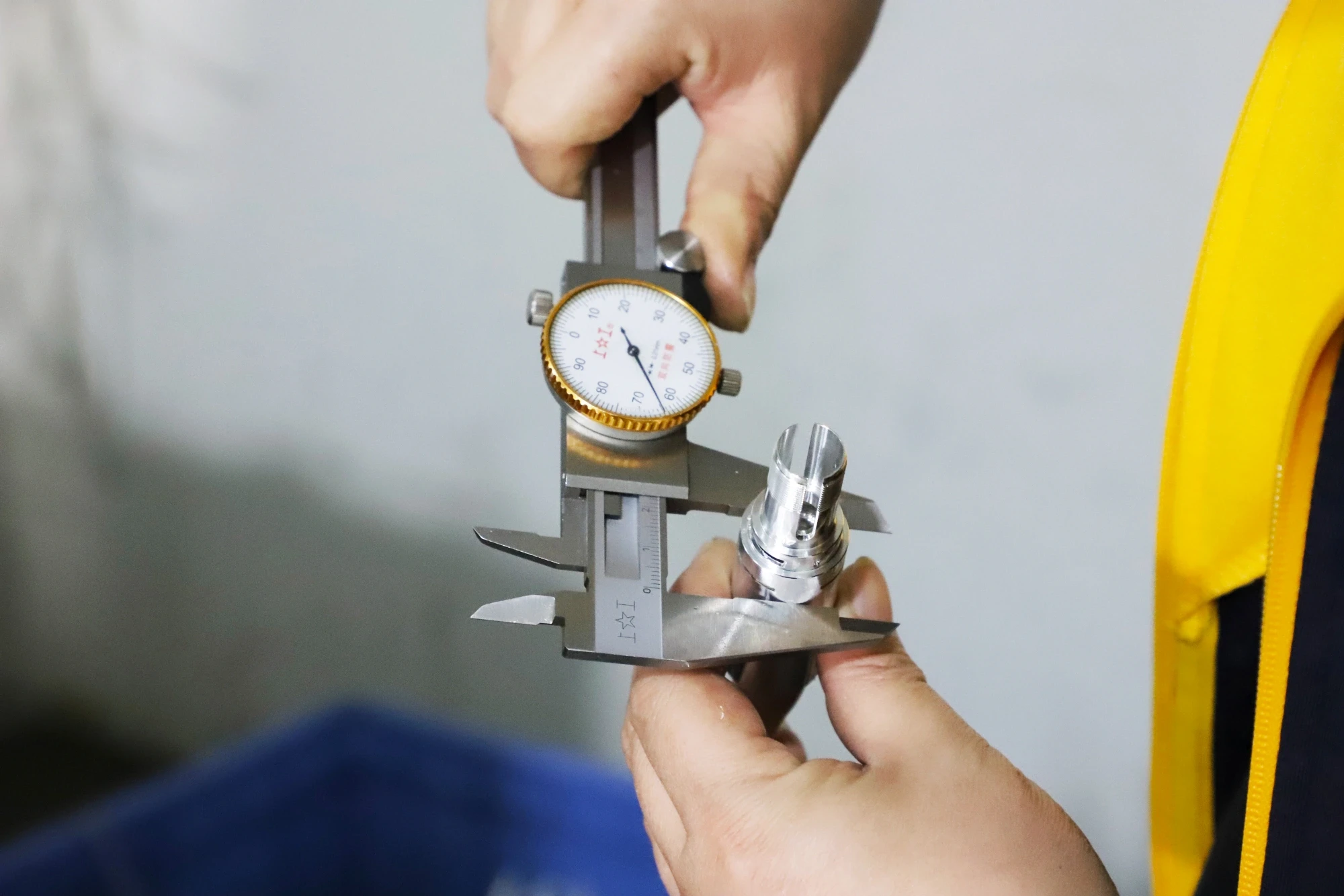 Factory quality inspection for professional nail drill handpiece precision